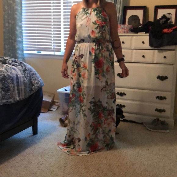 NWT Gorgeous Stitch Fix FATE floral maxi dress - Picture 8 of 8